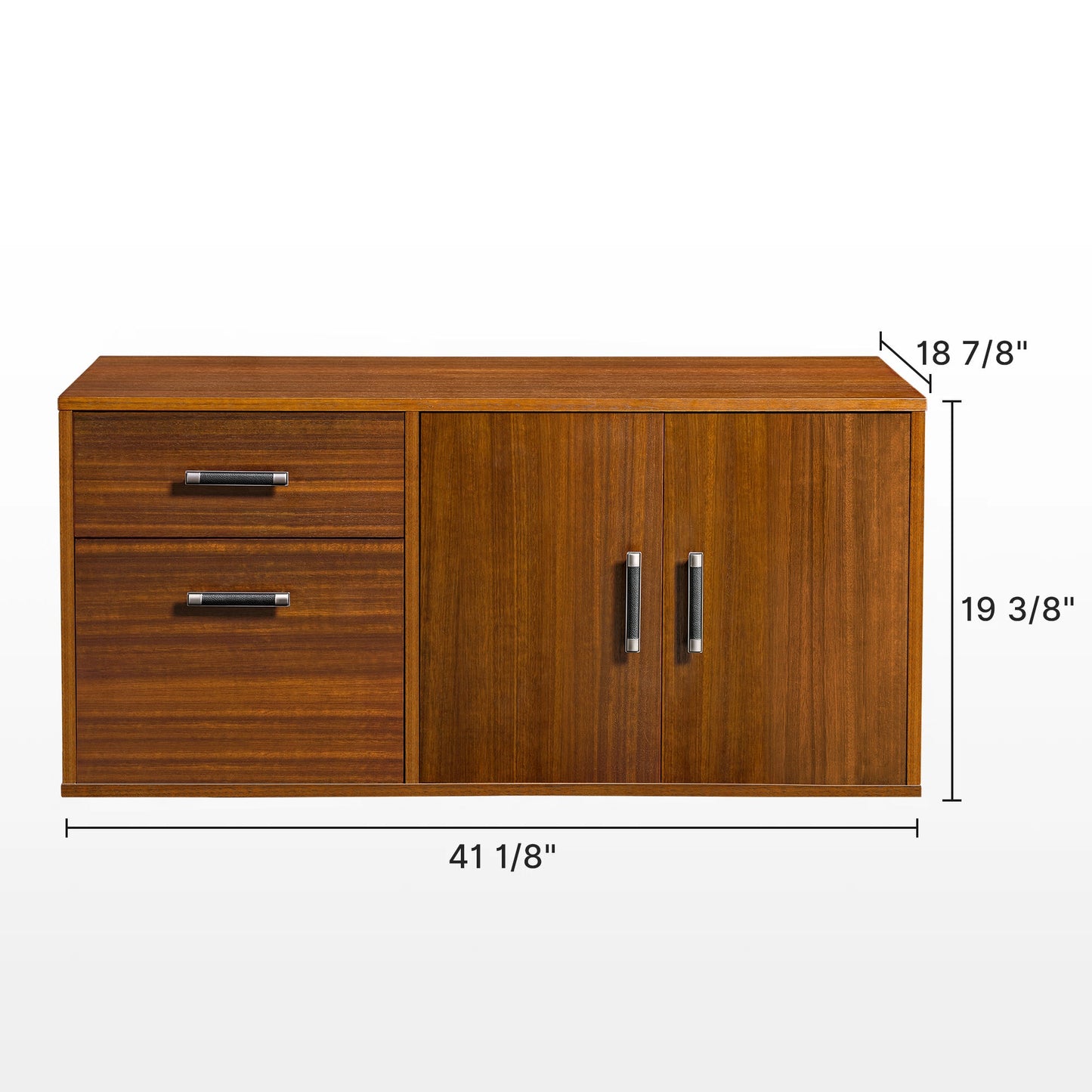 Zen Pro Executive Standing Desk (86"x39") With Cabinets