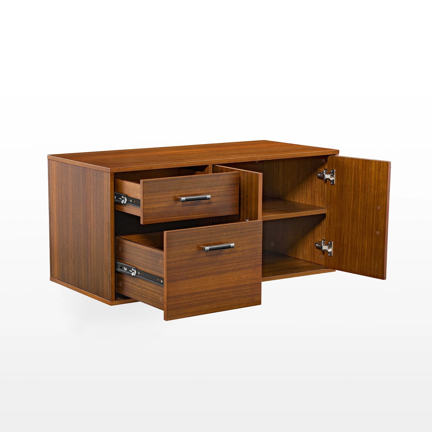 Zen Pro Executive Standing Desk (86"x39") With Cabinets