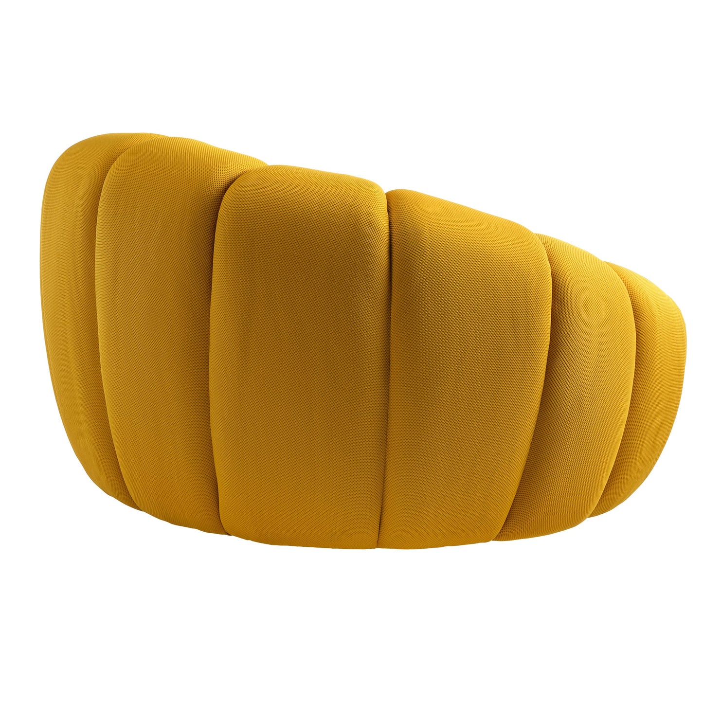 Luca, Modern Accent Chair Three-Dimensional Honeycomb Fabric Creative Design