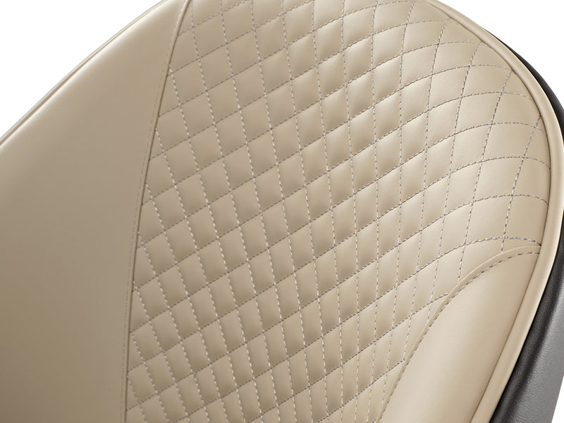 Classic Diamond-Stitched