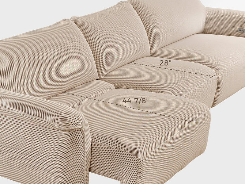 Spacious Seat Depth