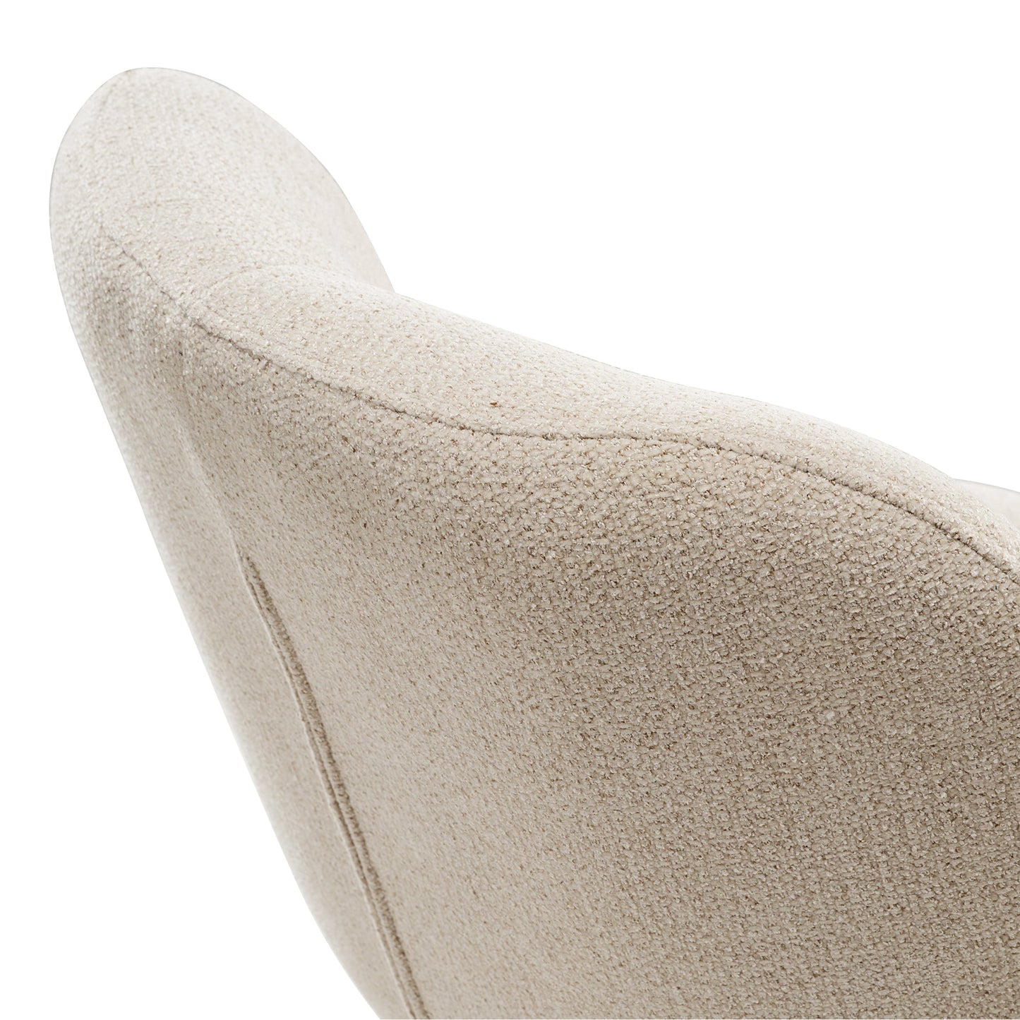 Simple Unique Dining Chair Set of 2 with Cotton and linen fabrics and Fine stitching