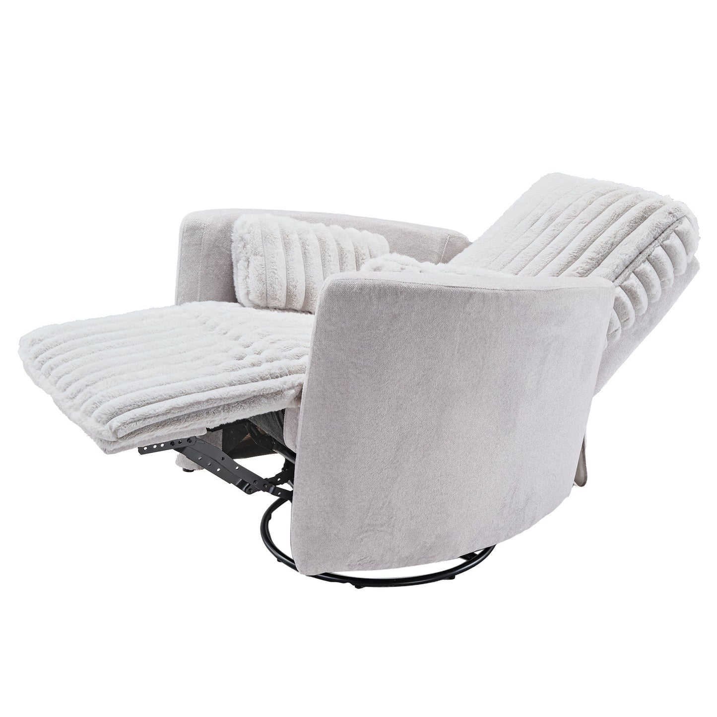 Eureka Ergonomic Lucia, Swivel Rocking Manual Recliner product showcase