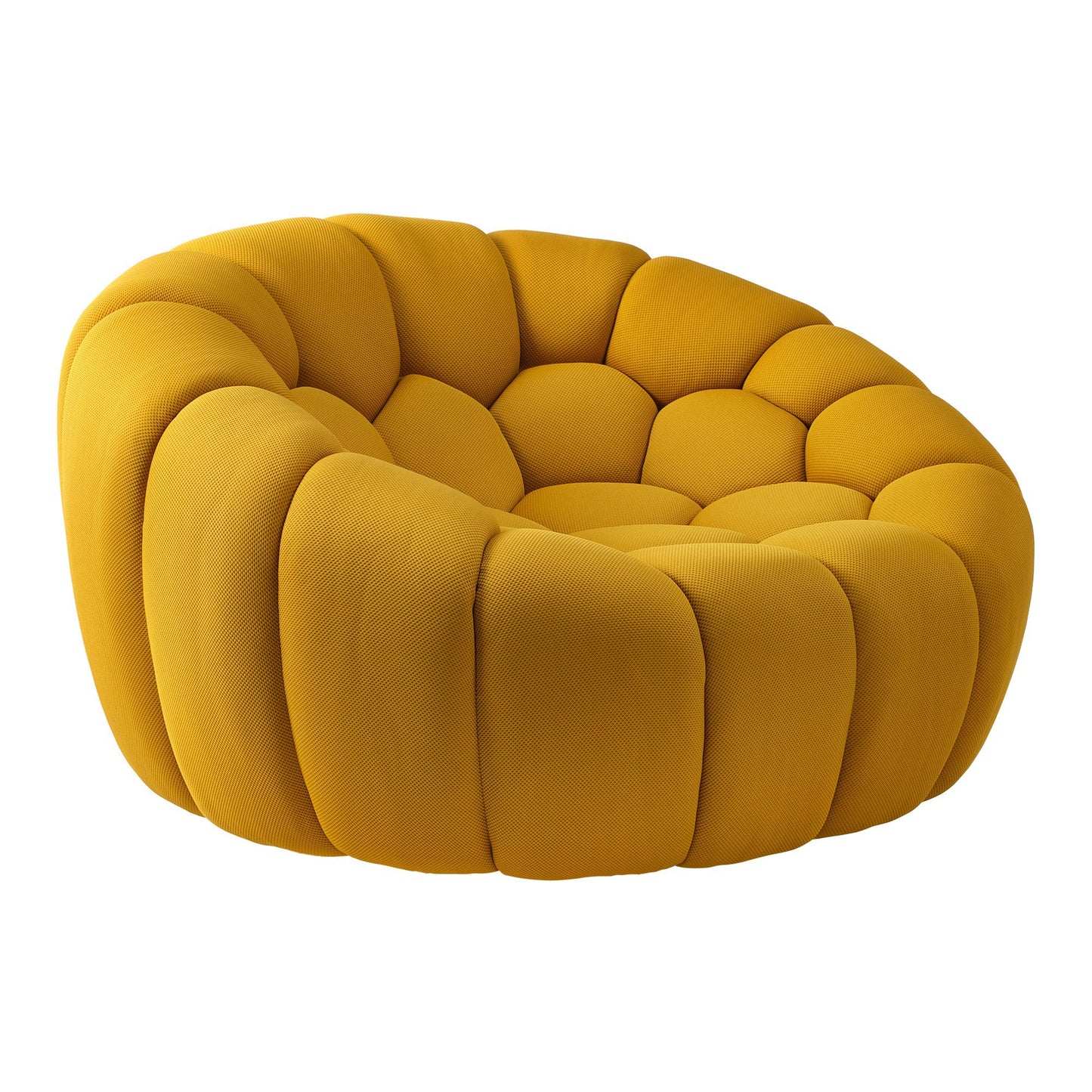 Eureka Ergonomic Luca, Modern Accent Chair Yellow product showcase