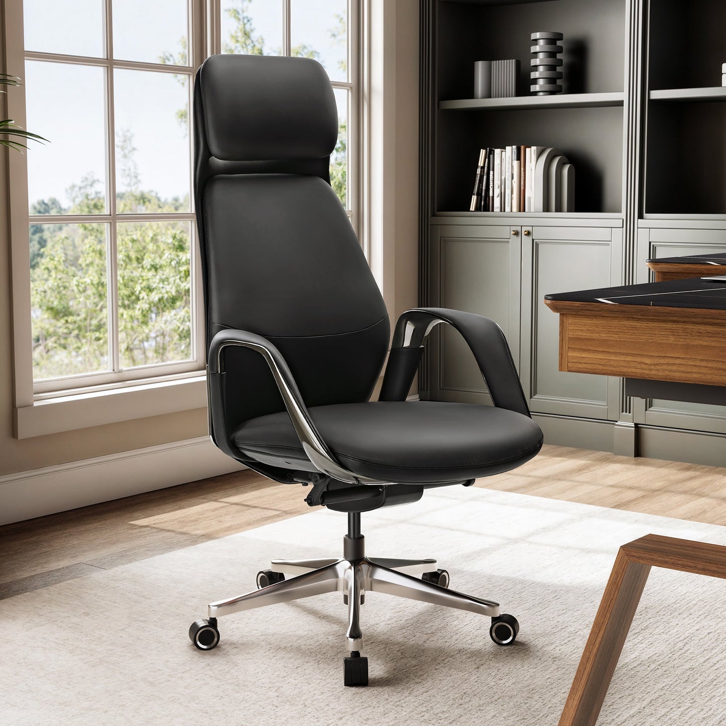 Eureka Ergonomic executive office chair home offce mage black