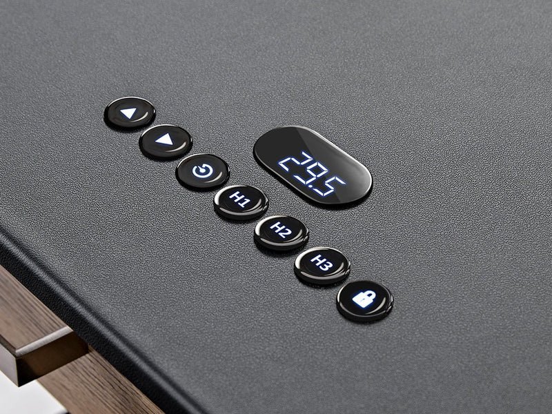 Built-In LED Integrated Control Panel