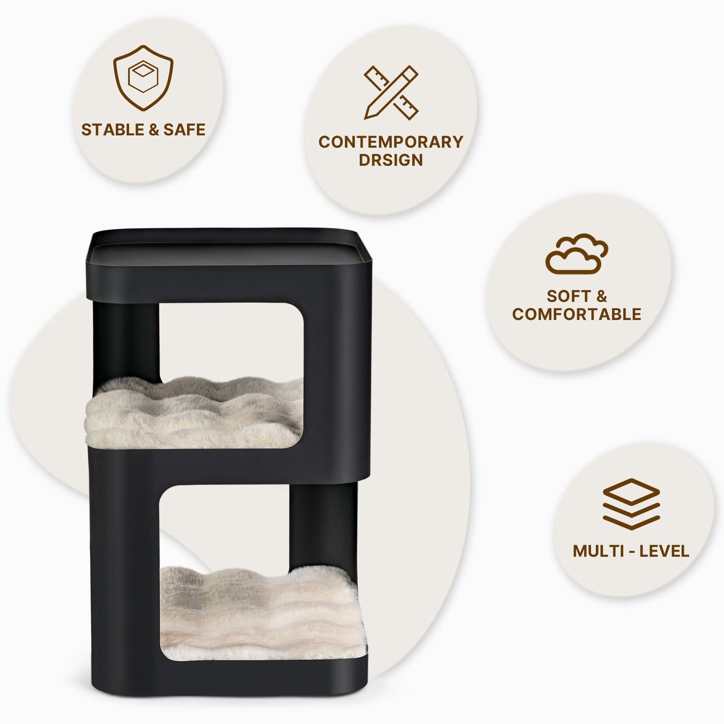 3-Tier Cat Tower & Side Table