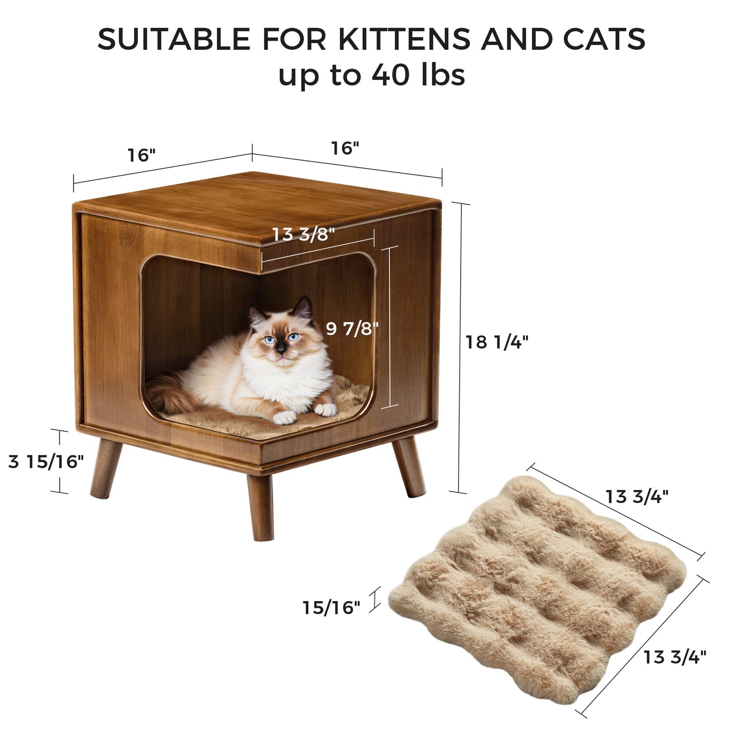 Multi-Functional Cat Bed & Side Table