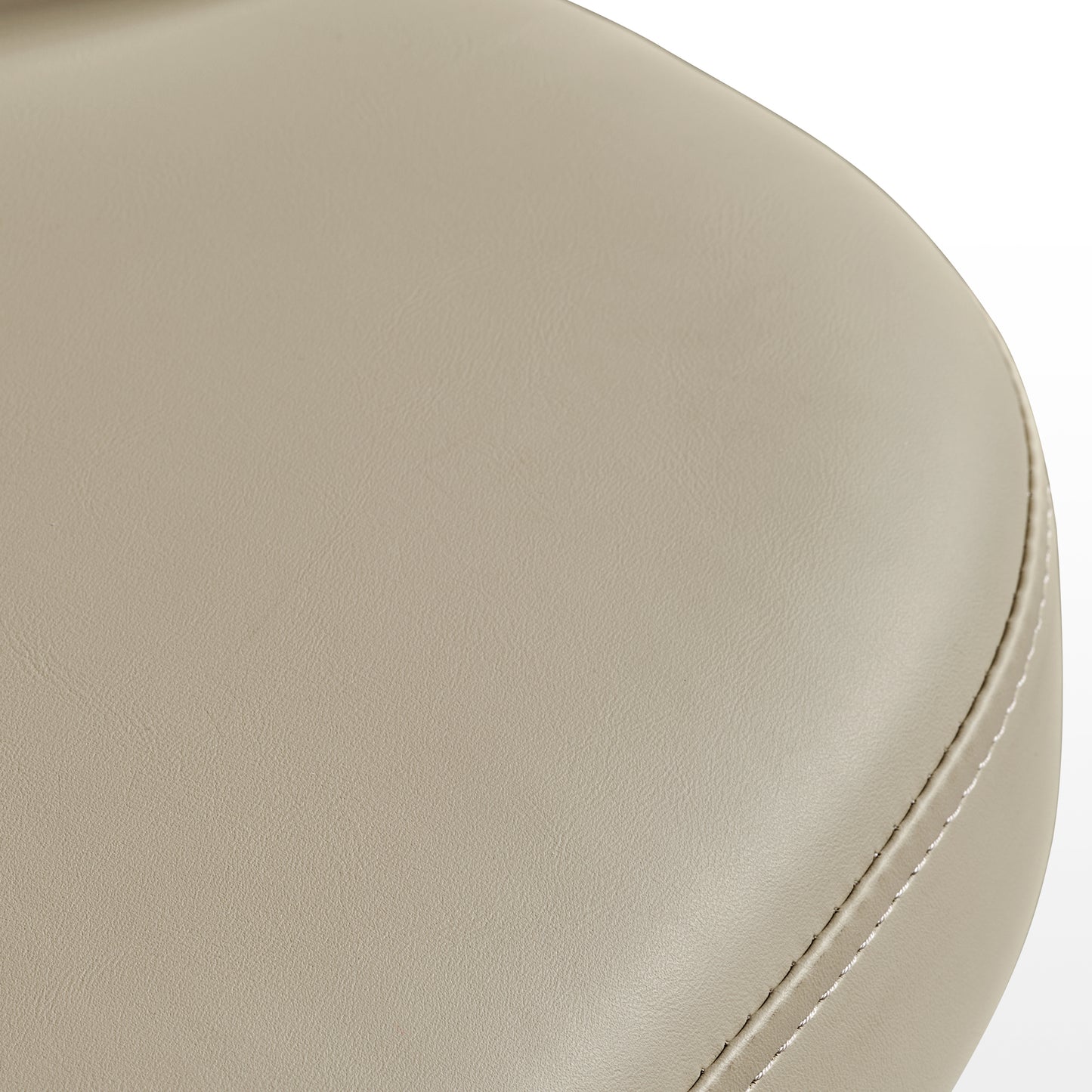 Acalay, Upholstered Dining Arm Chairs Set of 2, Beige Cushion Detail Image