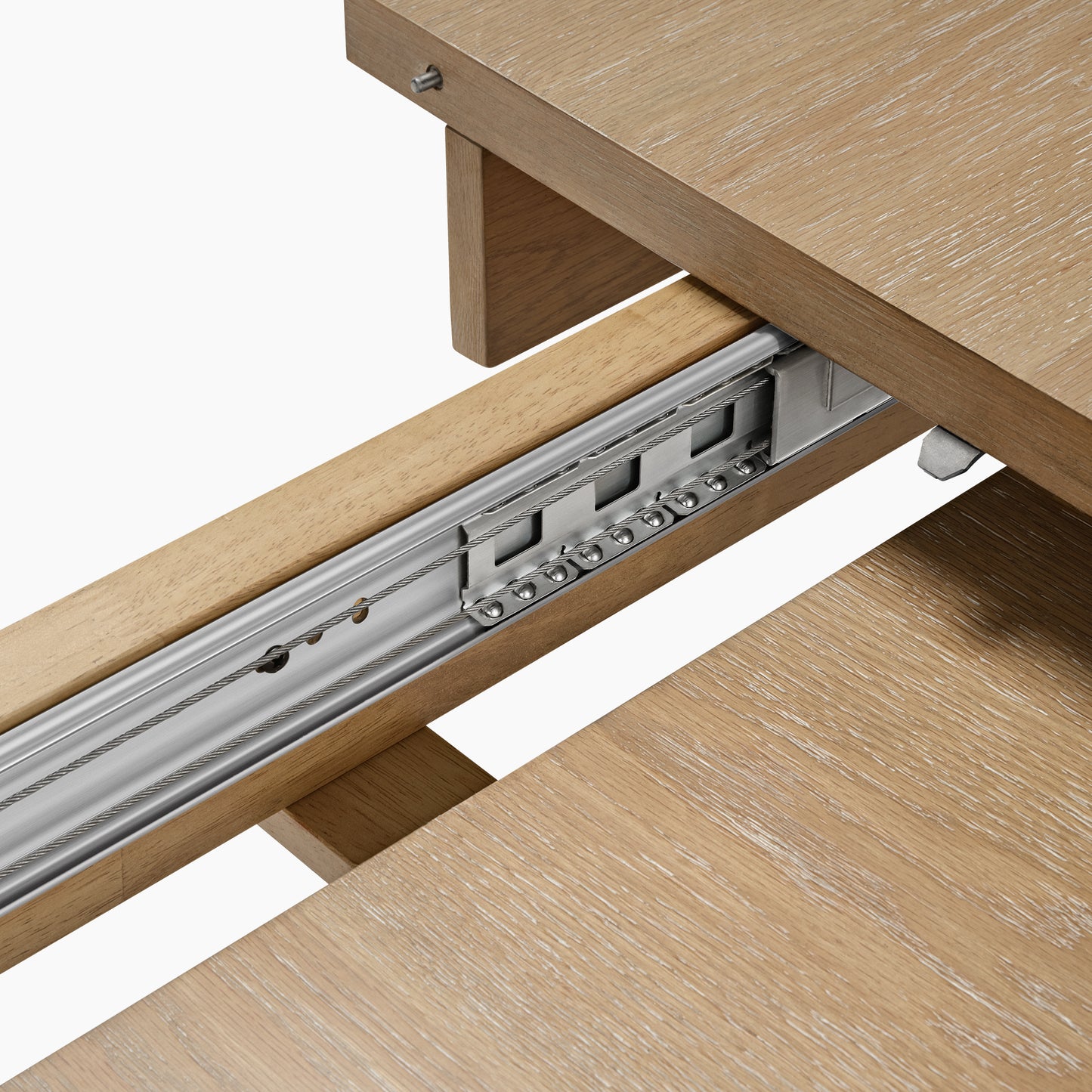 Edora, 70.9"-92.5" Extendable Kitchen Dining Table Table Function Detail Diagram