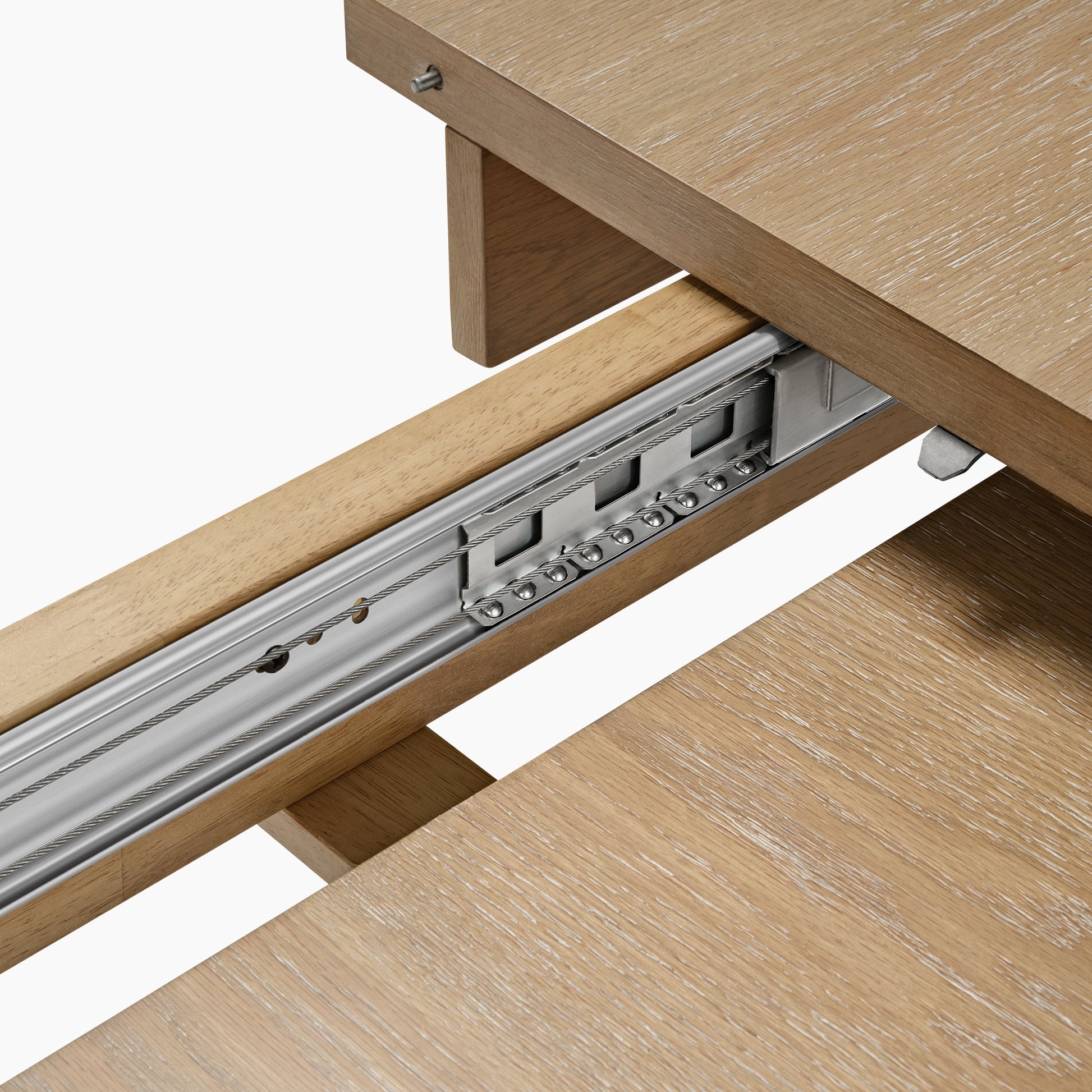 Edora, 70.9"-92.5" Extendable Kitchen Dining Table Table Function Detail Diagram