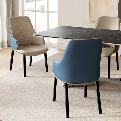 Juliet, Kitchen Dining Arm Chairs Set of 2, Blue_Scene Diagram