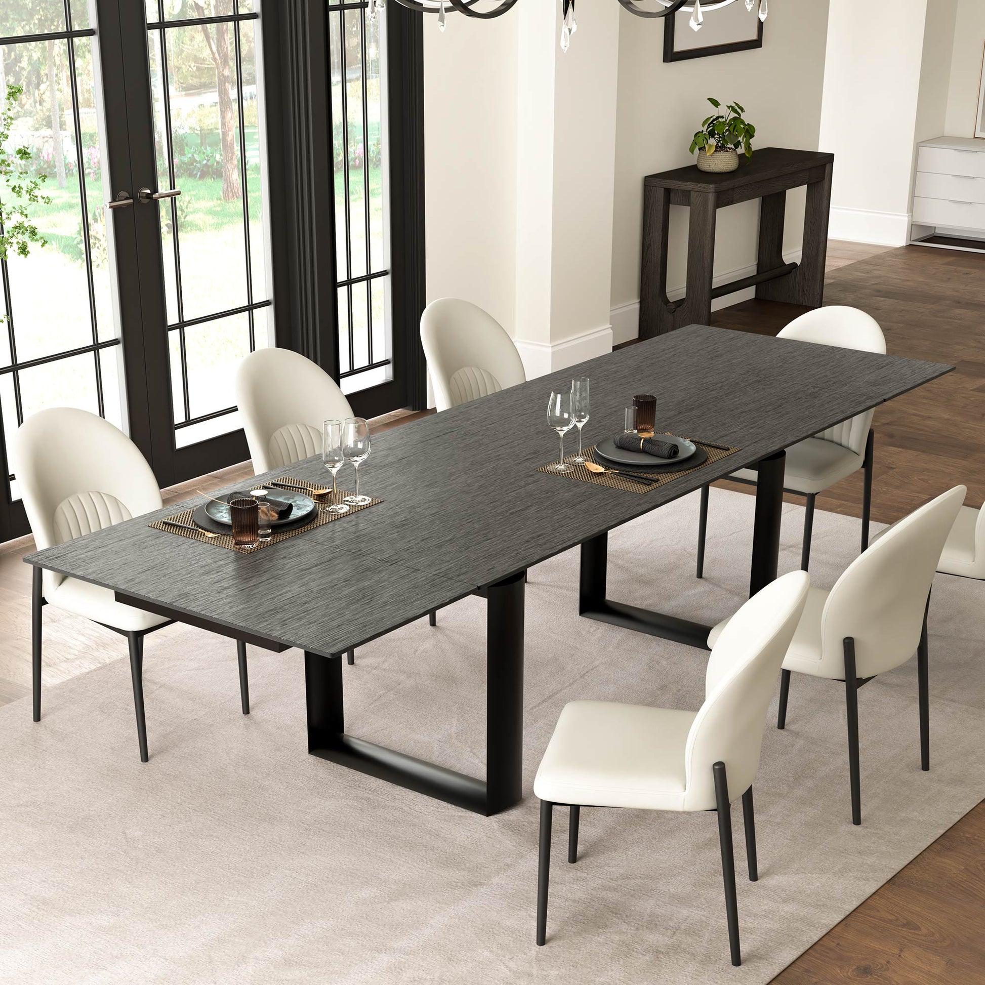 Savoy, 78"-118" Extendable Dining Table View