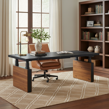 Zen Pro Executive Standing Desk (86"x39")_Scene Diagram